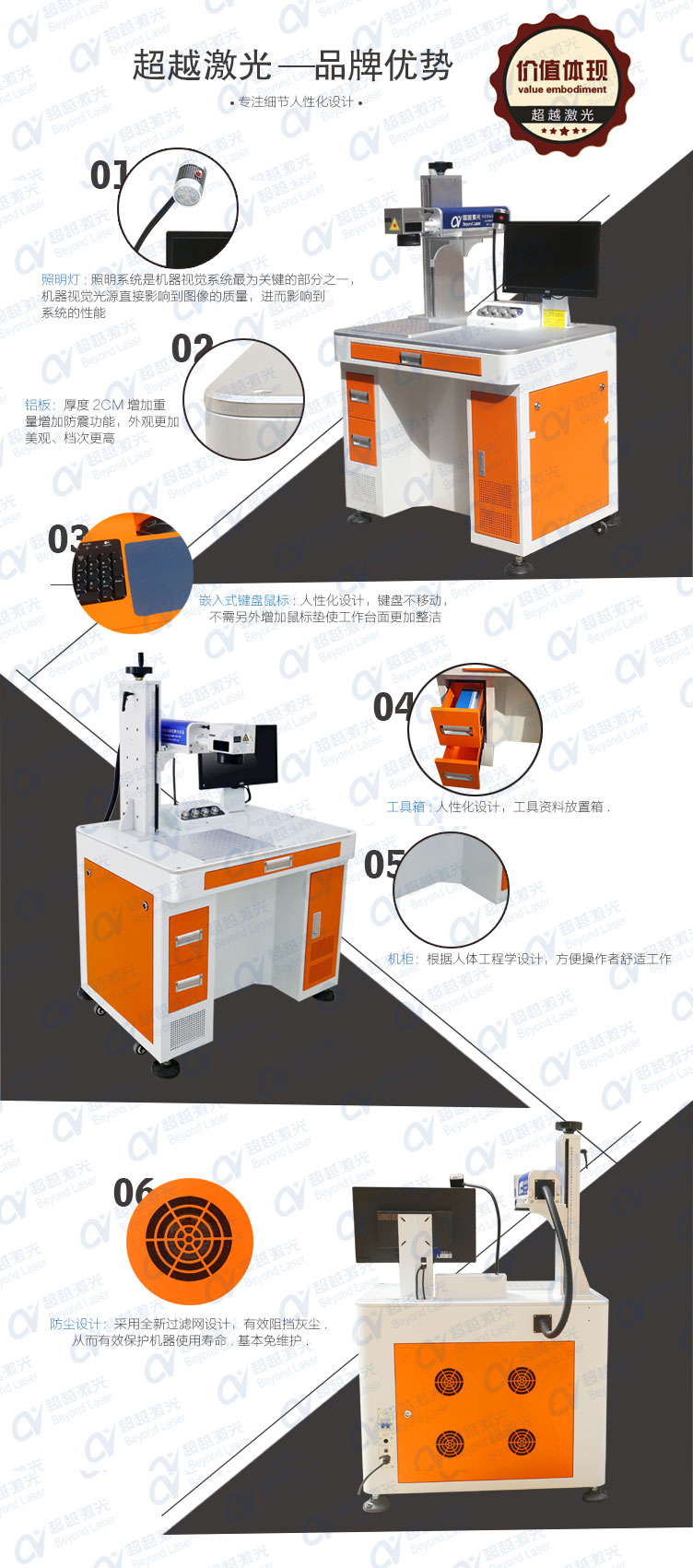 50W光纖激光打標(biāo)機超越獨家優(yōu)勢 50W光纖激光打標(biāo)機超越獨家優(yōu)勢
