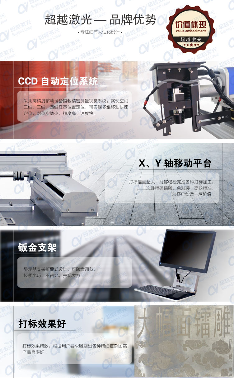 3D大幅面光纖激光打標機品牌優勢-超越激光 3D大幅面光纖激光打標機品牌優勢-超越激光